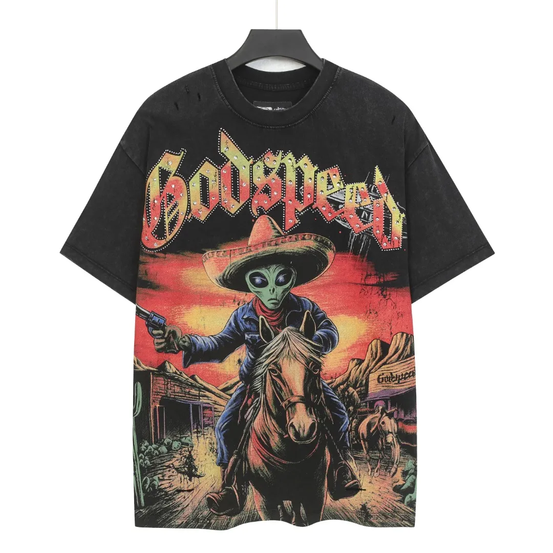 G 6206# Black/ ｜ godspeed（ + ） In Stock Retro T （fabric）：32 Sizes（size）：S-M-L-XL （colour）： Black/ 👉